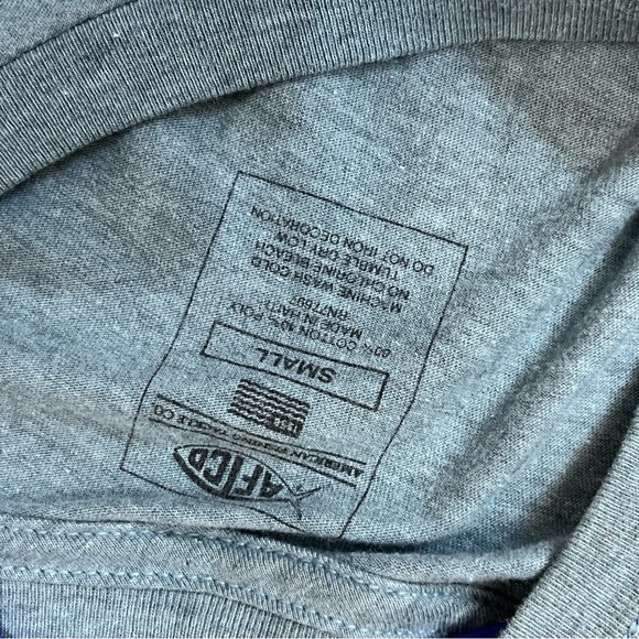 AFTCO Release SS T-Shirt men’s size small blue gray - Picture 4 of 6